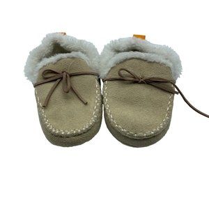 NWOT Skidders Baby 24 Month Faux Suede Tan Moccasin